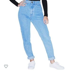 American Apparel High Waist Jeans NWOT